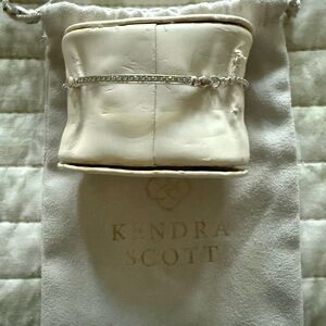 Kendra Scott Silver Adjustable Bracelet